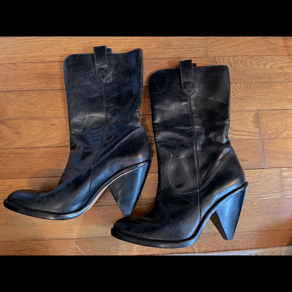 Black Michael Kors Booties